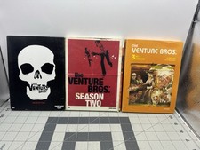The Venture Bros. DVD Sets Lot Of 3 Seasons 1-3 With Slipcovers Adult Swim
