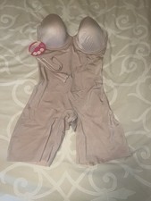 NEW SPANX Sz L Suit Your Fancy Strapless Cupped Mid-Thigh Bodysuit Worn Once.