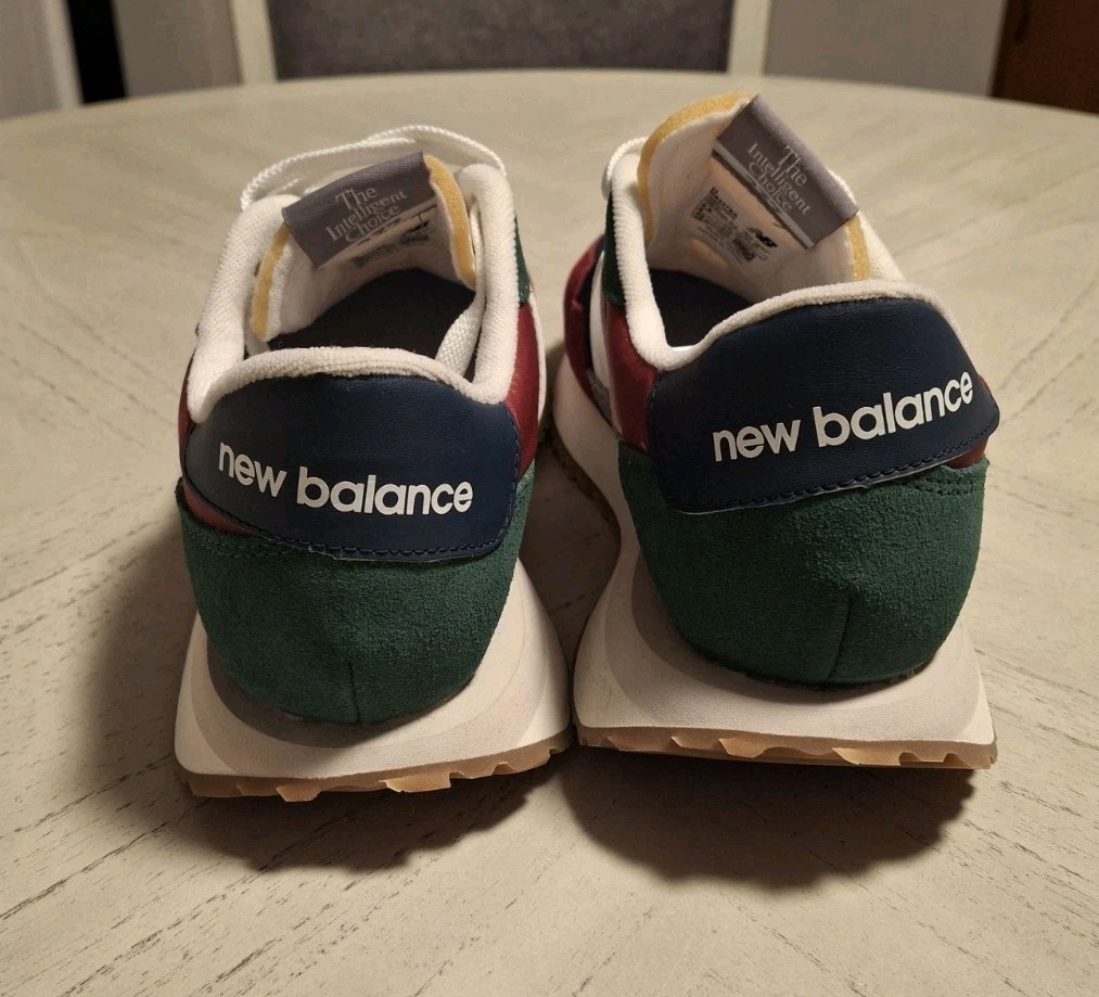 New Balance 237 v1 Men 8.5 D Scarlet Team Forest Green Athletic Sneaker MS237EA  thumbnail 4