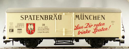 Lima 6704 Ech O 0 Db Wagon Uic Riv Frigorifique 2 Essieux Spatenbräu Livrée Blan | Zustand: Occasion
