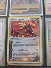 Team Magma's Aggron 7/95 Ex Team Magma vs Team Aqua Holo