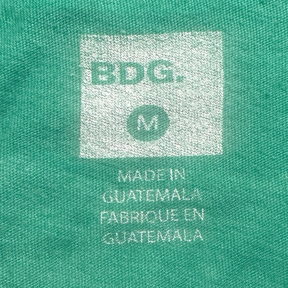 Camiseta Tim And Eric Richard Dunn Verde BDG Mediana 50/50 Algodón Poli Adulto Natación Foto 3 de 4