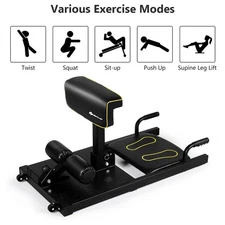 8-in-1 Multifunction Squat Machine Sissy Squat Home Gym Fitness Ab Trainer