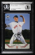 BAS 2002 Upper Deck Prospect Premieres Future Gems Jon Lester #12 Authentic ow6