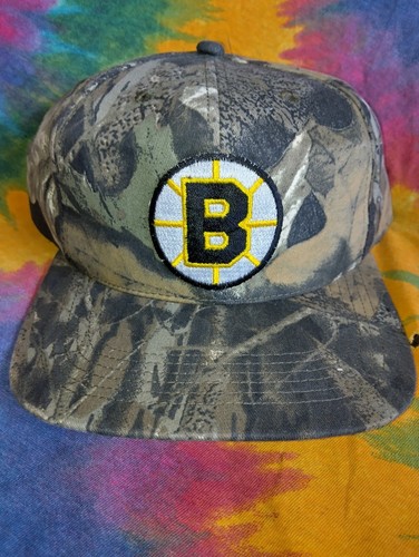 Boston Bruins Mossy Oak Camo Hat - Free Shipping