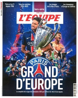  Off Series Journal L'Equipe 04.06.2025 - Grand d'Europe - Sieg PSG