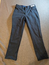Men's Navy Cintas Comfort Flex Work Uniform Pants Size 34x32