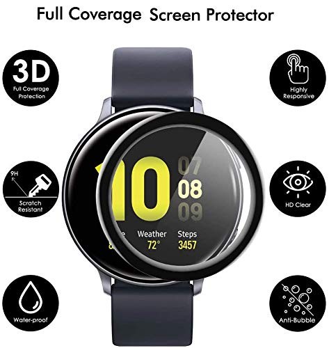 Kompatibel für Garmin Vivosmart 5 Displayschutzfolie, [3er Pack] 3D Vollständige Abdeckung... - Bild 5 von 6