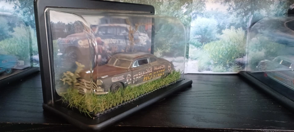 Franklin Mint 1951 Hudson Hornet Nascar junkyard - Image 3 of 4