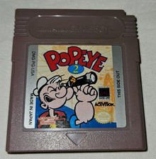 Popeye 2 Cartridge Only Authentic Nintendo Original Gameboy DMG-PG-USA 1994