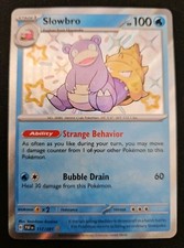 Misprint ERROR - 2x Ink Smears - Slowbro Shiny Rare SV: Paldean Fates 117/091 NM on eBay