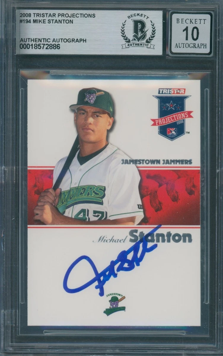 Giancarlo Stanton 10 Graded Baseball Sports Trading Cards