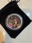 2 oz .999 Fine Silver Round-Swordsman of Mars - Colorized -  FRAZETTA in capsule