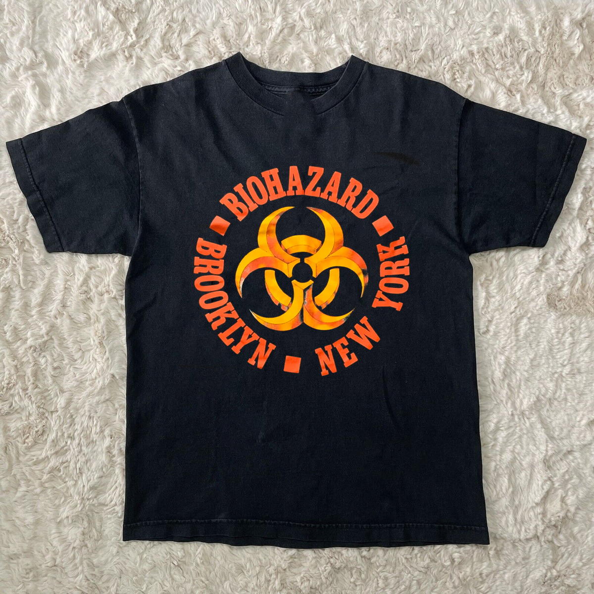 NEW Biohazard Band Logo Short Sleeve Black All Size Shirt AL85 | eBay