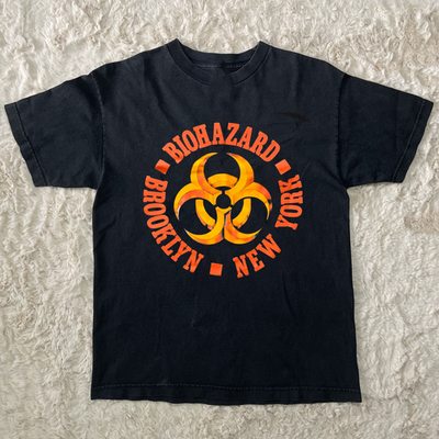 NEW Biohazard Band Logo Short Sleeve Black All Size Shirt AL85 | eBay