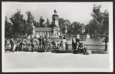 Madrid. MADRID. Parque del Retiro. Estanque del Retiro.