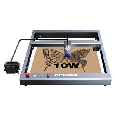 ACMER P2 Laser Engraver 10W Laser Cutting Machine 30000mm/min Engraving Speed