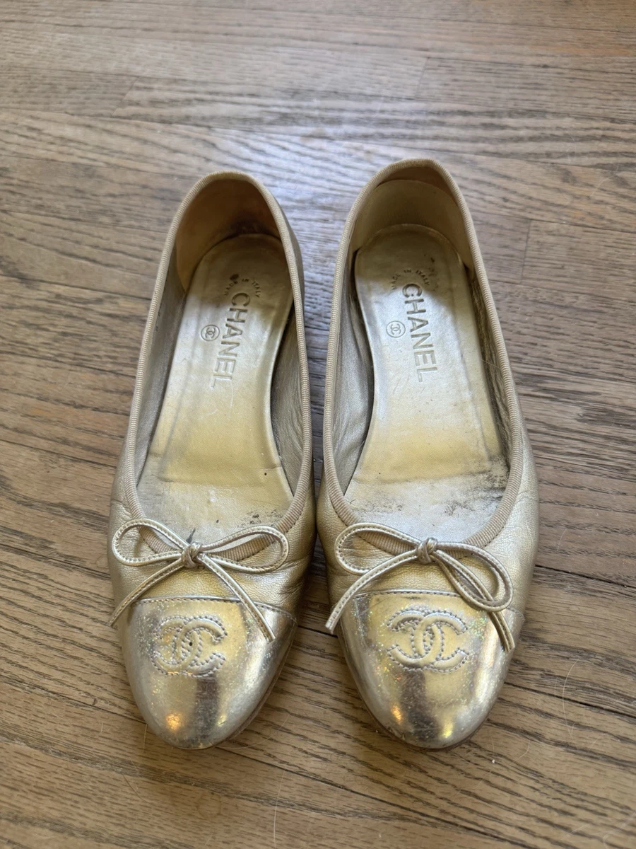 CHANEL バレリーナ　38 CHANEL Round Toe Chanel Ballerina Flats for Women for sale | eBay