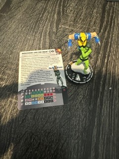 Heroclix WOLVERINE AND SHE HULK 070 CHASE Deadpool Weapon X Set
