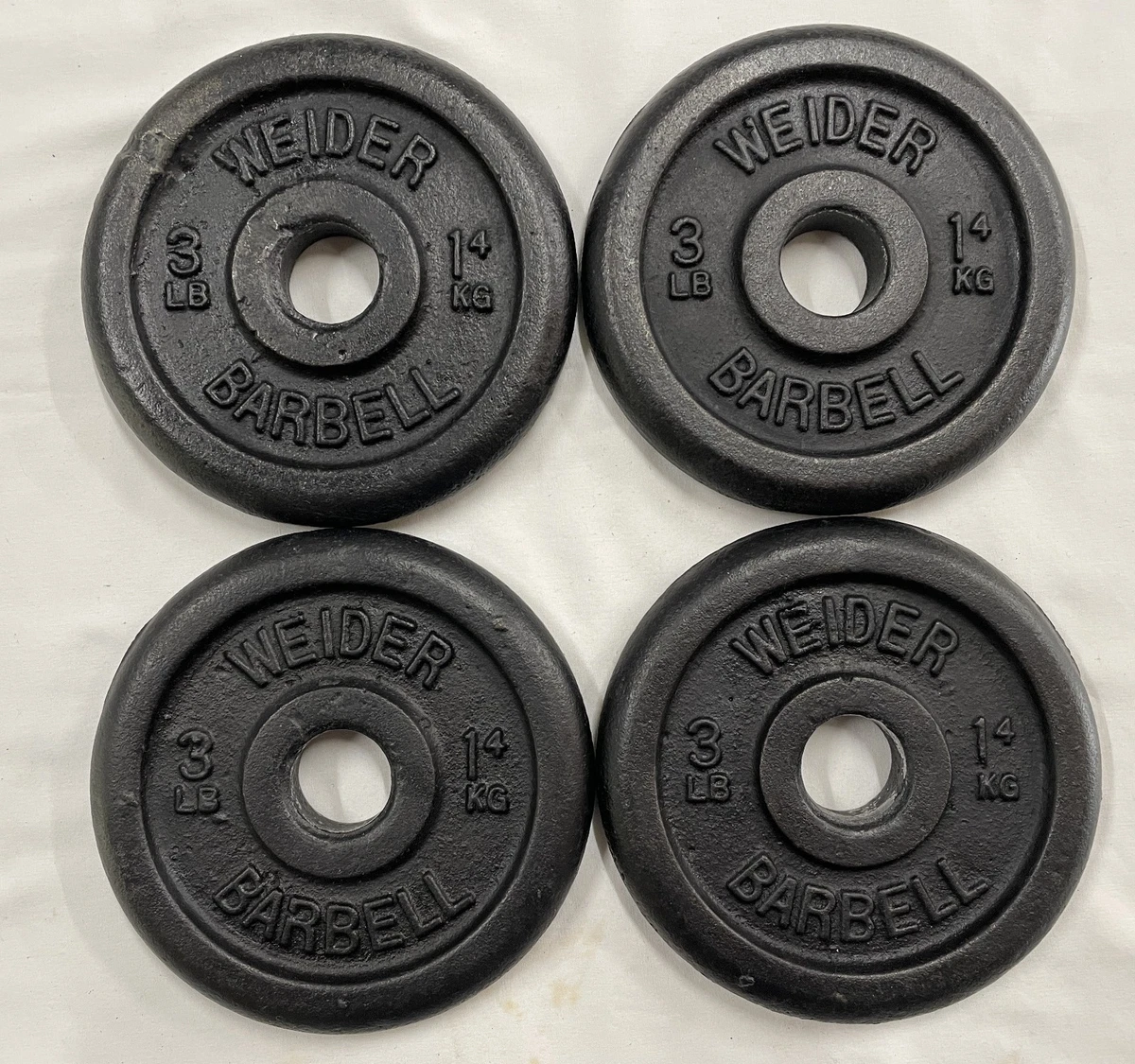 Great Toys Saint Seiya Plaques De Poids Vintage Sears 1,25 Lb - Lot De 2 (total 2,5 Lbs) En Fonte, Standard, Couleur Marron Disque Musculation 20kg