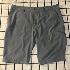 Eddie Bauer Womens Size 14 Gray Hiking Climbing Outdoor Shorts