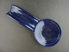 Homer Laughlin Fiesta Cobalt Blue Spoon Rest Fiestaware HLC