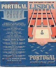 The Tourist Guide of Lisboa Portugal 1964 Lisbon 