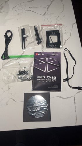 Intel I9-10900k MSI Z490 Gaming Edge WiFi 32 GBs DDR4 3600MHz Ram Bundle - Afbeelding 7 van 9