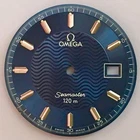 RARE SWISS MADE OMEGA SEAMASTER 120 m DEEP BLUE WITH WAVES WRISTWATCH DIAL!..