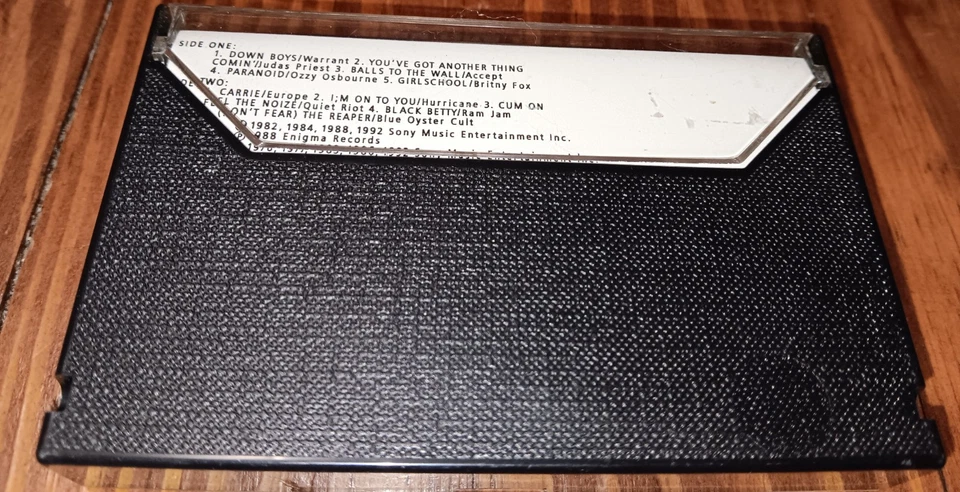 Loud And Proud Club Edition Cassette Sony BQT 22186 Ozzy Quiet Riot Judas Priest - Image 4 of 4