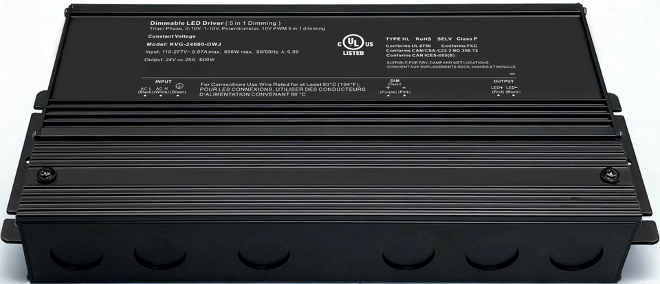 Milan Tree LED – 24V / 600W Dimmable LED Driver Power Supply - Image 2 of 4