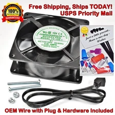 Genuine Quadra-Fire 832-3190 Blower Fan Motor & Cord, Wood Stove - Ships TODAY!