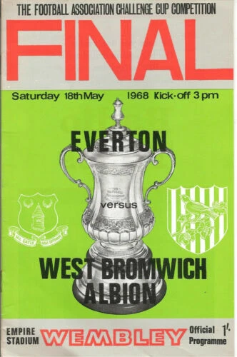 Everton Home Teams Football FA Cup Fixture Programmes
