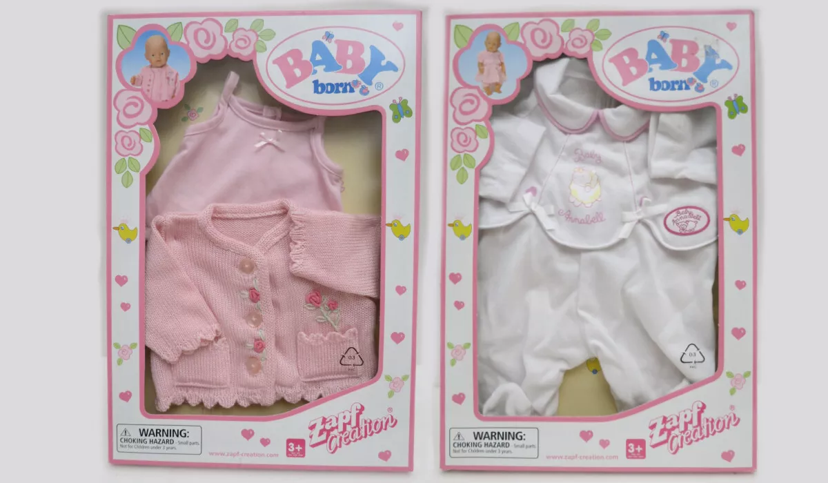 2 Zapf Baby Born doll fits 18&#034; Baby Annabell, Baby Born, | eBay