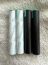 Quip Electric Toothbrush Head Refill Replacement Pack of 2 - White or Black