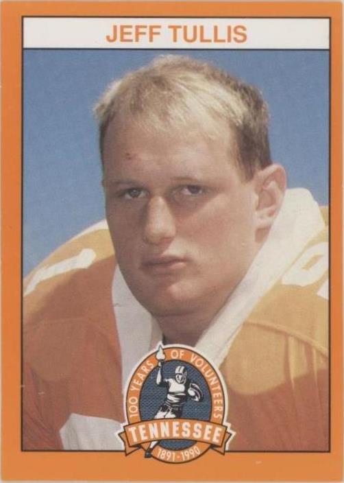 1990 100 Years of Tennessee Volunteers Jeff Tullis #38 - 1 of 2