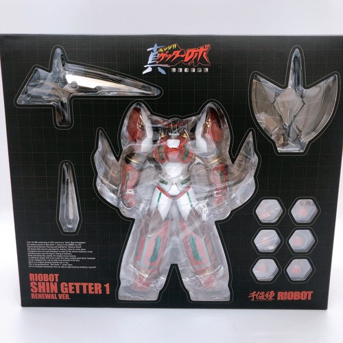 RIOBOT Shin Getter 1 Renewal Ver. Action Figure Sentinel Sealed NEW FASTSHIP - 第 1/6 張圖片