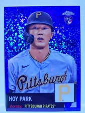 2022 Topps Chrome Platinum Anny Hoy Park RC Blue Mini Diamond Refractor /199