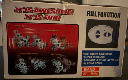 Radio Control Mini Red Twister Buggy Car Rechargeable Spin Stunts Action **New** - Picture 4 of 4
