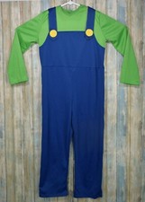 Rubie's Super Mario Luigi Halloween Costume Child's Size Large