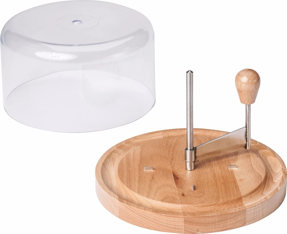 MARKENLOS Käseschneideset Tete de Moine Käse Schneider Set Käseschneider Käserondell NEU