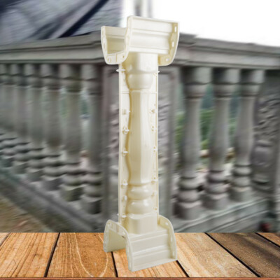 35'' Roman Column Concrete Plaster Cement Casting Railing Moulds Balustrade Mold