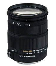 USED Sigma DC 18-200mm f/3.5-6.3 HSM SLD OS AF ASP DC Lens For Nikon FREESHIPPIN