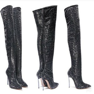 cloth thigh high boots