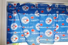 Toronto Blue Jays Baseball Sports Team Window Valance/Curtain 58" Wide
