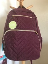 Fisher Price Morgan Diaper Bag Backpack/ 2 piece set Signature Collection/ New