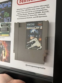RoboCop 2 NES Nintendo Frame Wall Art Collectable