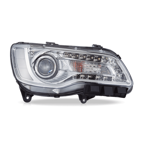 VLAND LED Head Lights Chrome Housing For 2011-2023 Chrysler 300 Assembly Front - Picture 2 of 17