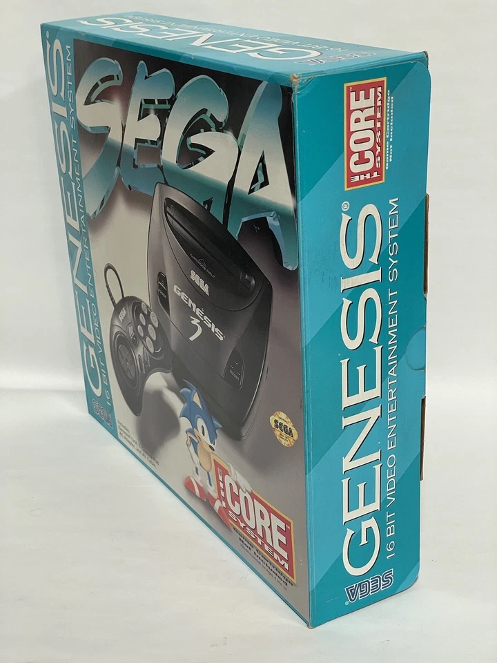 NEW Official SEGA Genesis Model 3 The Core System 16-Bit CIB Video Game Console - Image 2 of 4