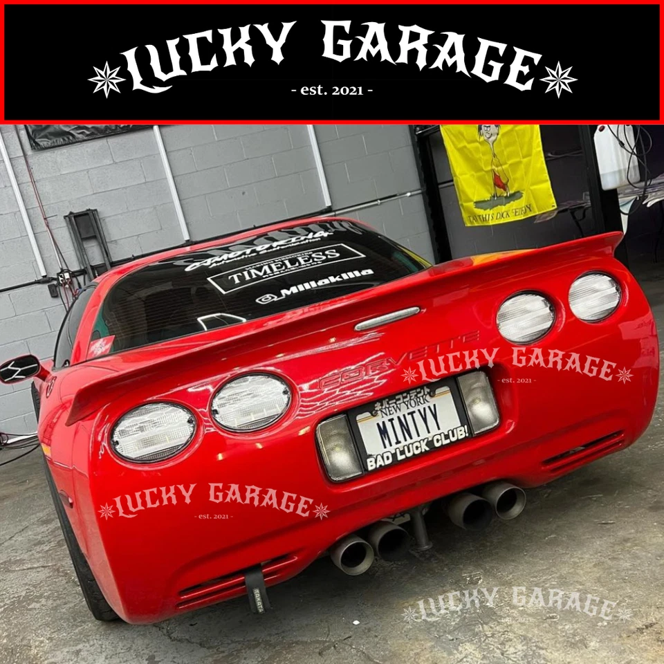 NEW! 4x 97-04 C5 Corvette Clear Tail light lens - AUTHENTIC! THE ORIGINAL CLEARS - Image 4 of 4